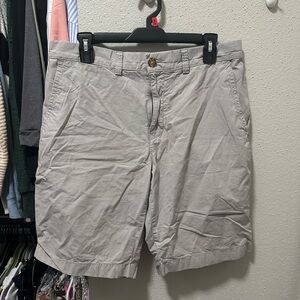 Tommy Hilfiger Gray Flat Front Shorts Classic Style